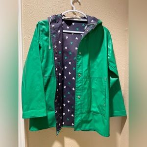Vintage 1980’s preppy green rain slicker